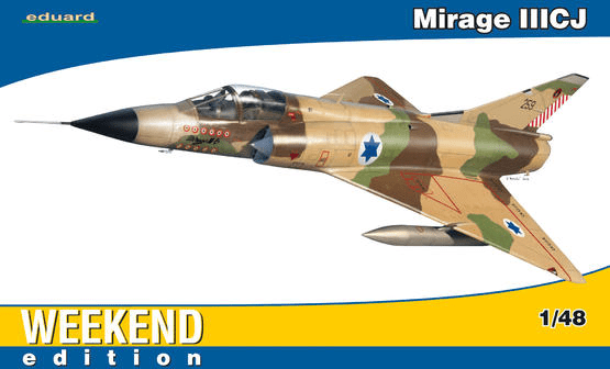 Eduard 8494 1/48 Mirage IIICJ Plastic Model Kit Eduard PLASTIC MODELS