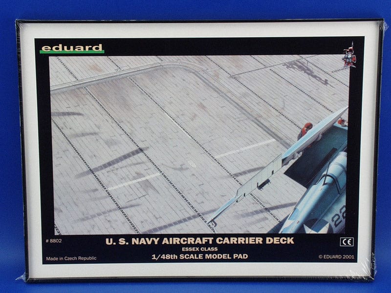 Eduard 8802 1/48 US Navy Aircraft Carrier Deck Plastic Model Kit Eduard PLASTIC MODELS