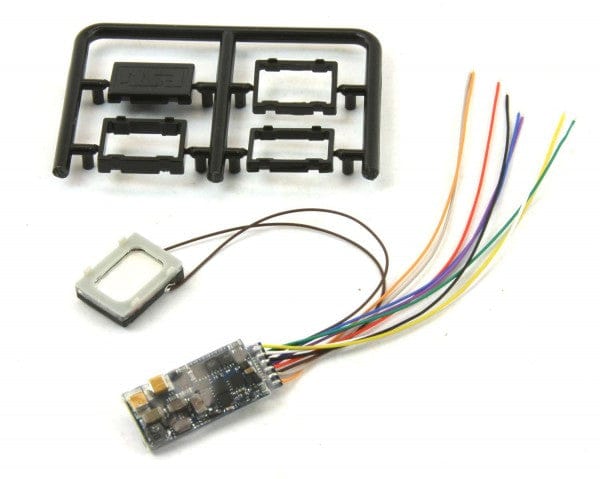 ESU 58813 Loksound 5 Micro Dcc/Mm/Sx/M4 Blank Decoder Single Wires With Speaker 11X15Mm (N, Tt, HO) ESU TRAINS - DCC