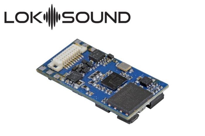 ESU 58818 LokSound V5 Micro DCC Blank Decoder Next18 With Speaker 11x15mm ESU TRAINS - DCC