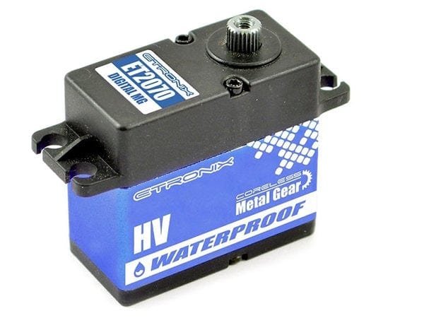 Etronix 21.8kg/0.16S Std Digi Servo Metal Gear Waterproof Etronix RADIO GEAR