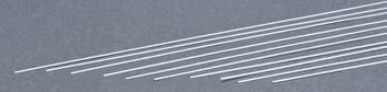 Evergreen 101 Styrene 14" Strips 0.25x0.75mm / .010x.030" (10pcs) Evergreen Styrene SUPPLIES