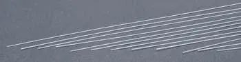 Evergreen 110 Styrene 14" Strips 0.38x0.5mm / .015x.020" (10pcs) Evergreen Styrene SUPPLIES