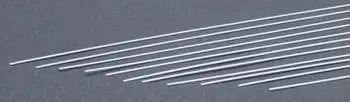 Evergreen 122 Styrene 14" Strips 0.5x1.0mm / .020x.040" (10pcs) Evergreen Styrene SUPPLIES