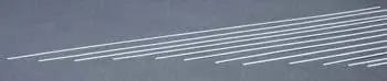 Evergreen 123 Styrene 14" Strips 0.5x1.5mm / .020x.060" (10pcs) Evergreen Styrene SUPPLIES
