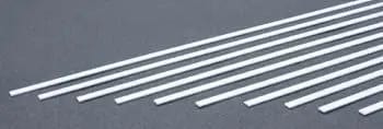 Evergreen 137 Styrene 14" Strips 0.75x4.0mm / .030x.156" (10pcs) Evergreen Styrene SUPPLIES