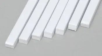 Evergreen 176 Styrene 14" Strips 2.5x3.2mm / .100x.125" (7pcs) Evergreen Styrene SUPPLIES