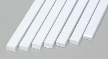 Evergreen 177 Styrene 14" Strips 2.5x4.0mm / .100x.156" (7pcs) Evergreen Styrene SUPPLIES