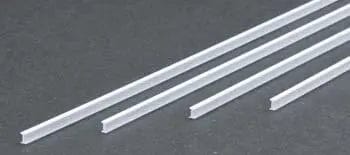 Evergreen 274 Styrene 14" I-Beam 3.2mm / 1/8" (4pcs) Evergreen Styrene SUPPLIES
