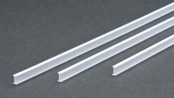 Evergreen 277 Styrene 14" I-Beam 6.4mm / 1/4" (3pcs) Evergreen Styrene SUPPLIES