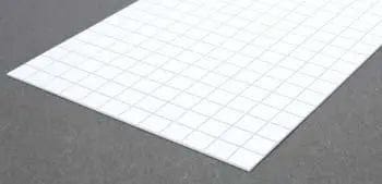 Evergreen 4507 Styrene Tile Sheet 12.7mm Tiles - 1.0x150x300mm / .040x6x12" (1pc) Evergreen Styrene SUPPLIES