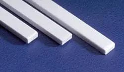 Evergreen 8210 Styrene 14" Strips HO 0.56x2.84mm / .022x.112" (10pcs) Evergreen Styrene SUPPLIES