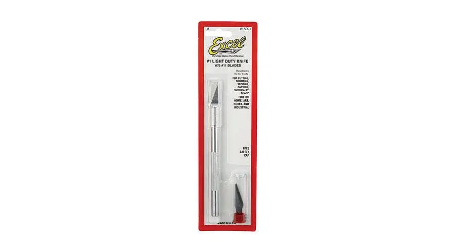 Excel 15001 Light Duty Knife With 5 Blades Excel TOOLS