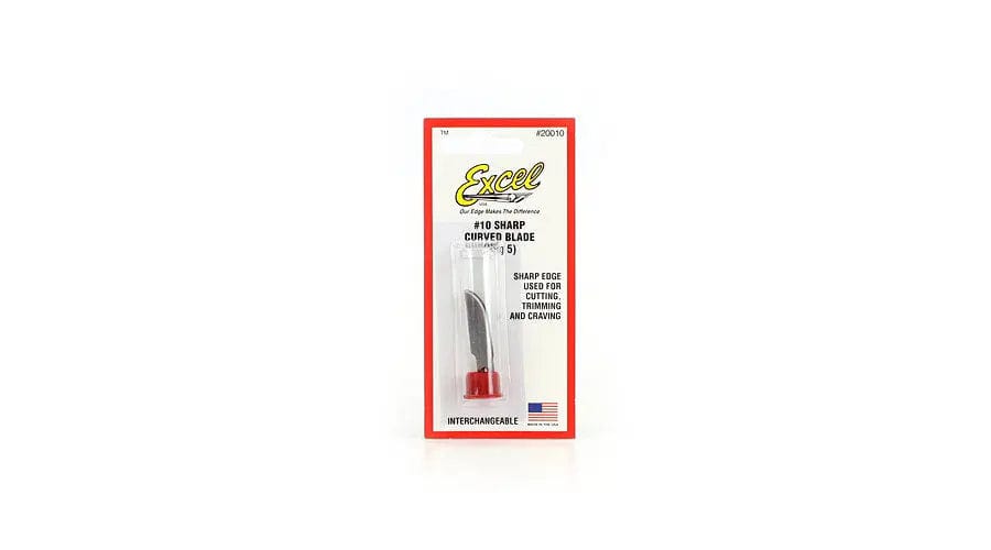 Excel 20010 NO. 10 Light Duty Curved Blades (5pcs) Excel TOOLS
