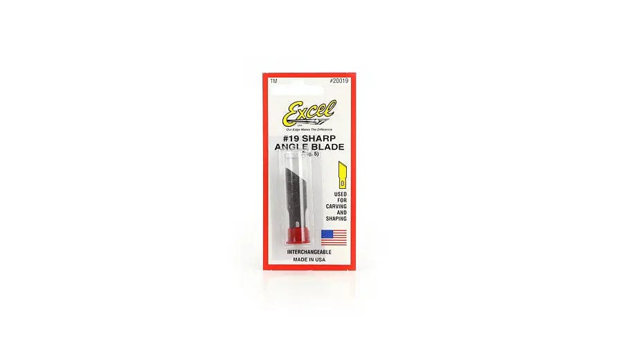 Excel 20019 NO. 19 Angled Blades (5pcs) Excel TOOLS