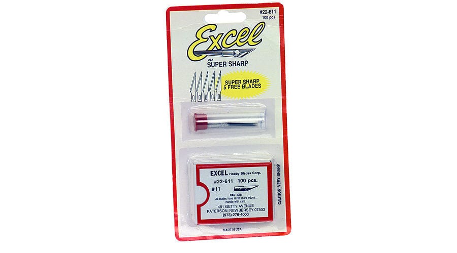 Excel 22611 NO. 11 Blades Bulk Pack (100pcs) Excel TOOLS