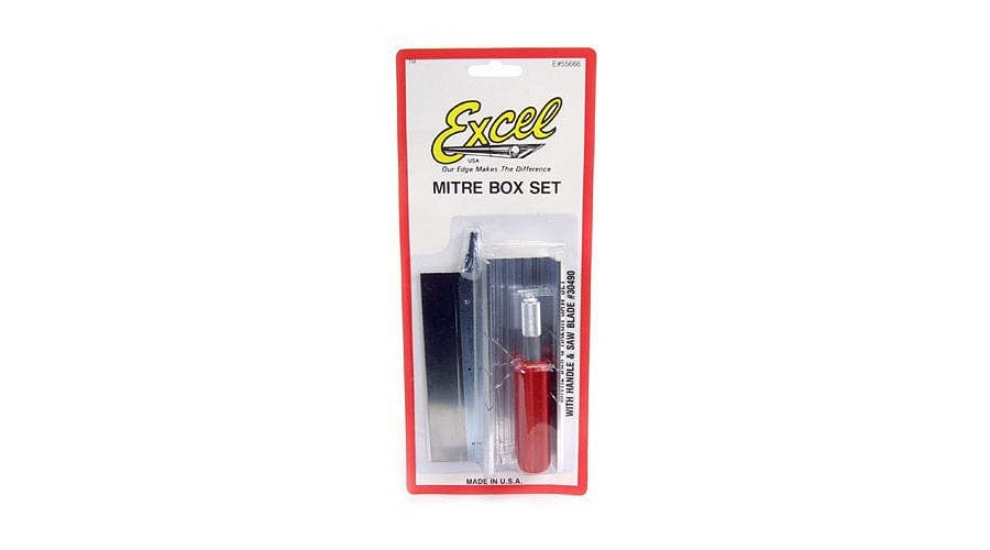 Excel 55666 Mitre Box With Razor Saw Excel TOOLS