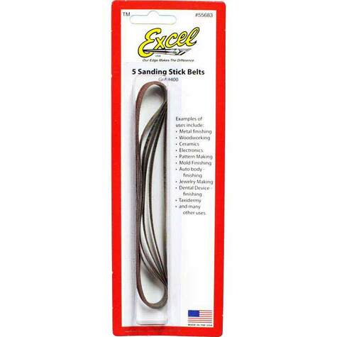 Excel 55683 Sanding Belt 400 Grit (5) Excel TOOLS