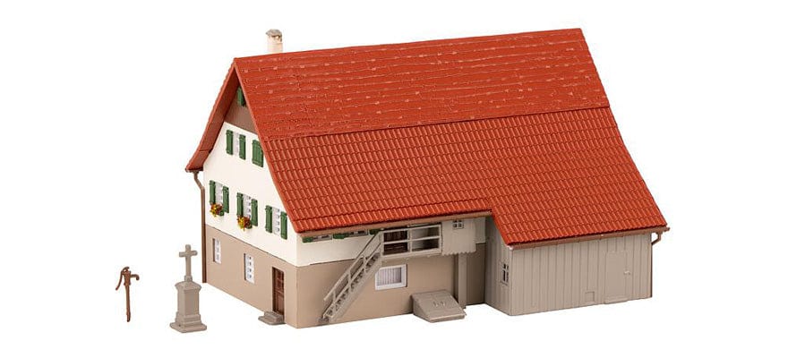 Faller 232197 N Farmhouse - Kit - 9.7 x 7.9 x 6.6cm - Hobbytech Toys