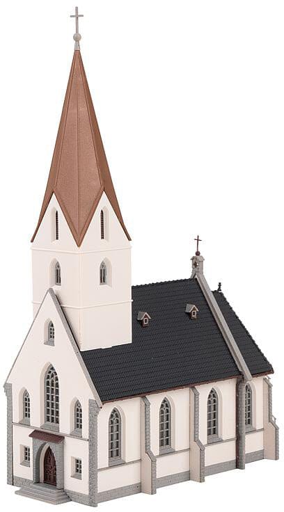 Faller 232319 N City Church - Kit - 16 x 7 x 23cm - Hobbytech Toys