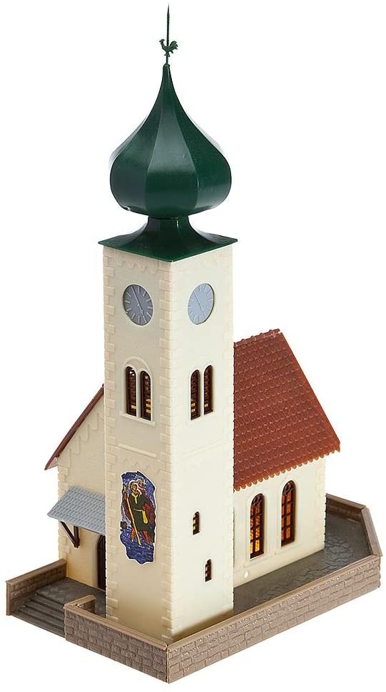 Faller Gmbh HO Church - 5-13/16 x 3-1/2in 14.8 x 8.8cm Faller Gmbh TRAINS - HO/OO SCALE