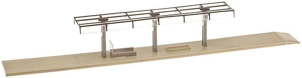 Faller Gmbh HO Glass Covered Platform - 19-1/4 x 2-1/8in 48.8 x 5.3cm Faller Gmbh TRAINS - HO/OO SCALE