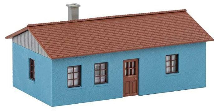 Faller HO Holiday Home - Kit - 4-3/16 x 2-5/8 x 1-15/16" 10.7 x 6.7 x 4.9cm - Hobbytech Toys