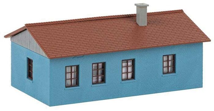 Faller HO Holiday Home - Kit - 4-3/16 x 2-5/8 x 1-15/16" 10.7 x 6.7 x 4.9cm - Hobbytech Toys
