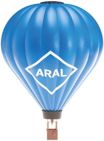 Faller HO Hot Air Balloon w/Working LED Flame Effects - Kit (Plastic) - Aral (blue) - Hobbytech Toys