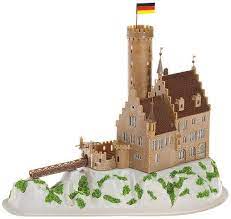 Faller HO Lichtenstein Castle - 5-1/2 x 2-15/16" 13.3 x 7.5cm - Hobbytech Toys