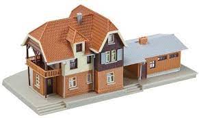 Faller N Reinchenbach Station - 6-1/2 x 2-3/4" 16.3 x 7.1cm - Hobbytech Toys