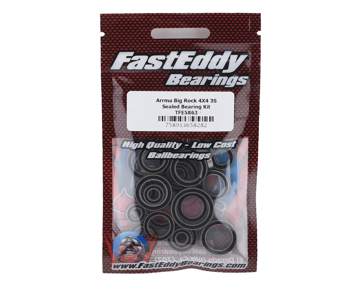 FastEddy Arrma Big Rock 4X4 3S Sealed Bearing Kit - Hobbytech Toys