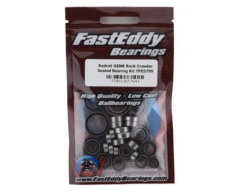 FastEddy Redcat GEN8 Rock Crawler Sealed Bearing Kit FastEddy HARDWARE