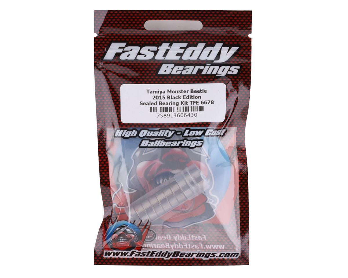 FastEddy Tamiya Monster Beetle 2015 Black Edition Sealed Bearing - Hobbytech Toys