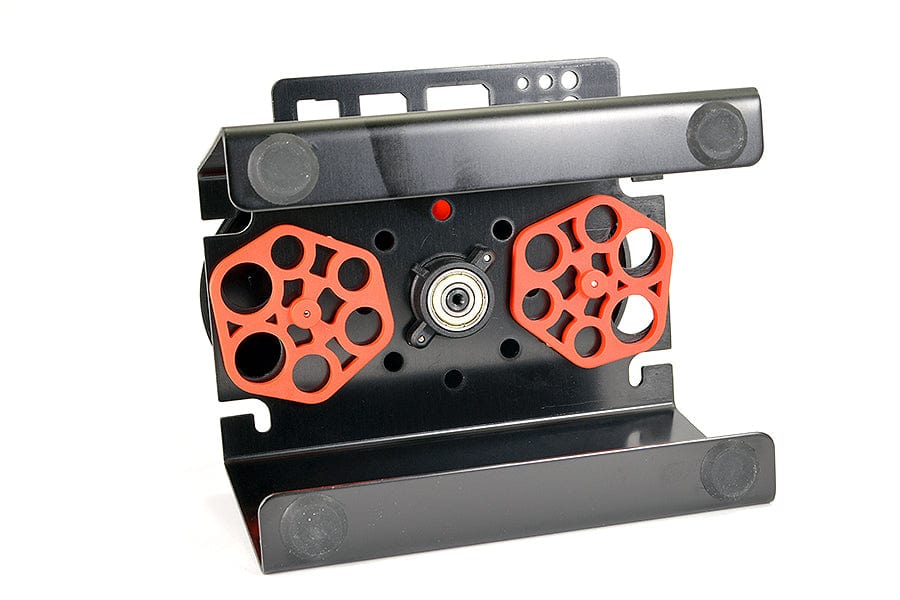 Fastrax Deluxe Aluminium Rotating RC Car Maintenance Stand Black - Hobbytech Toys