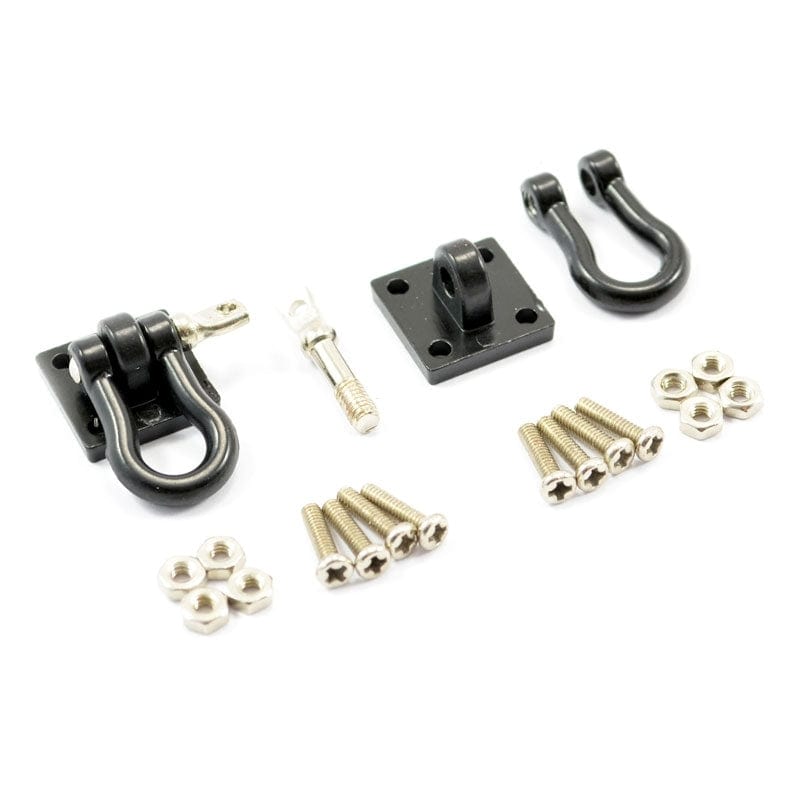 Fastrax Metal Bumper Shackles & Mounting Bracket (2pcs) Fastrax RC CARS - PARTS