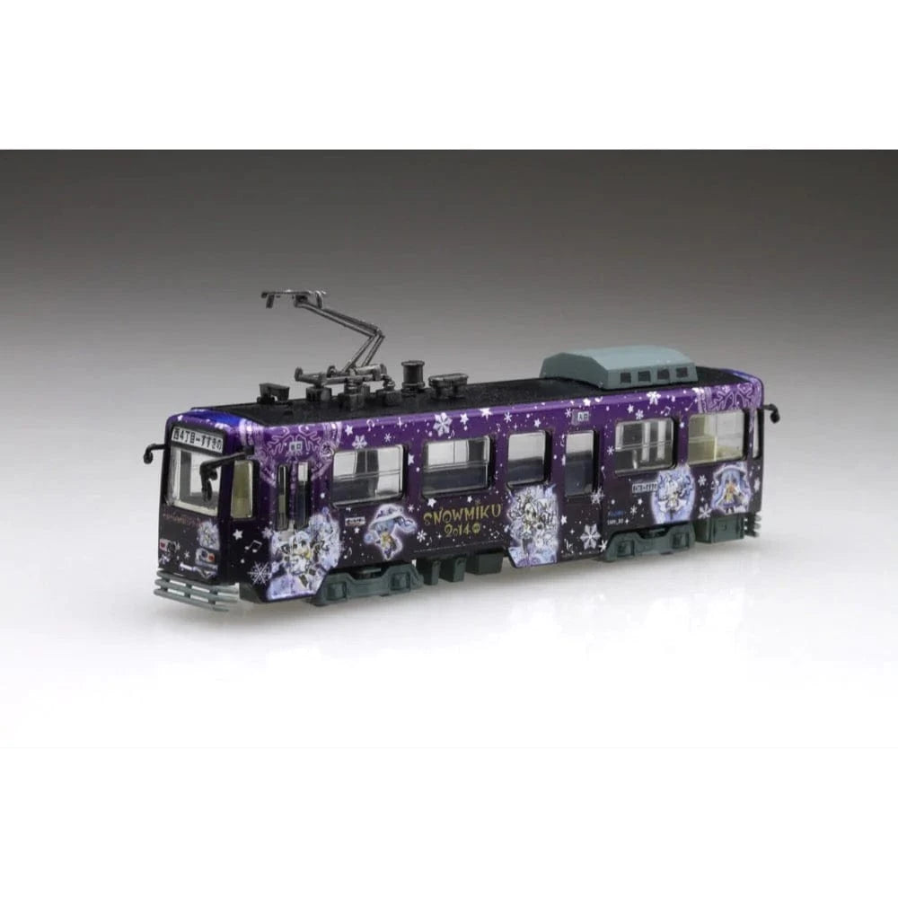 Fujimi 1/150 Yuki Miku Train 2014 -with Sapporo Clock Tower (MIKU TRAIN) Plastic Model Kit - Hobbytech Toys