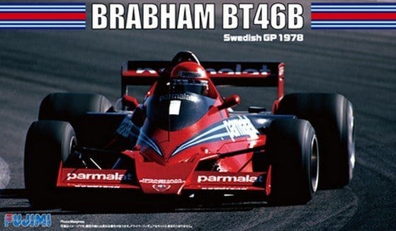 Fujimi 1/20 Brabham BT46B Sweden GP (Niki Lauda/#3 John Watson) (GP-12) Plastic Model Kit - Hobbytech Toys