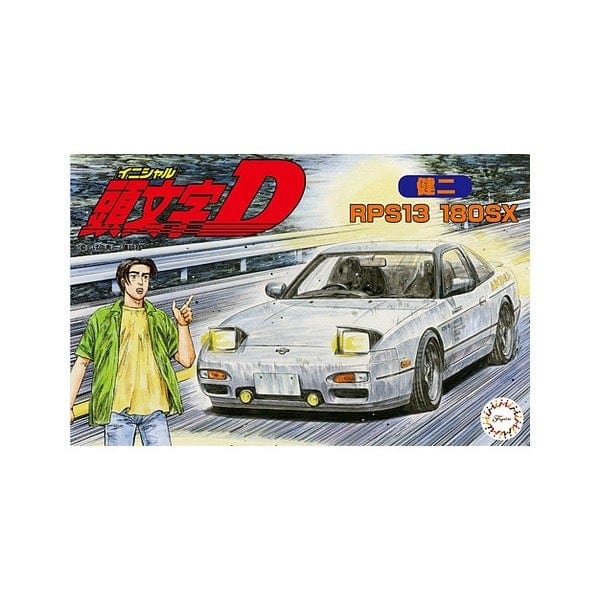 Fujimi 1/24 180SX Kenji (ISD-7) Plastic Model Kit - Hobbytech Toys