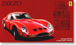 Fujimi 1/24 Ferrari 250 GTO (RS-35) Plastic Model Kit - Hobbytech Toys