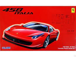 Fujimi 1/24 Ferrari 458 (RS-81) Plastic Model Kit - Hobbytech Toys