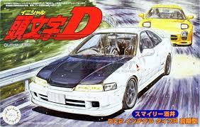 Fujimi 1/24 Integra Type R Smily Sakai (ISD-15) Plastic Model Kit - Hobbytech Toys