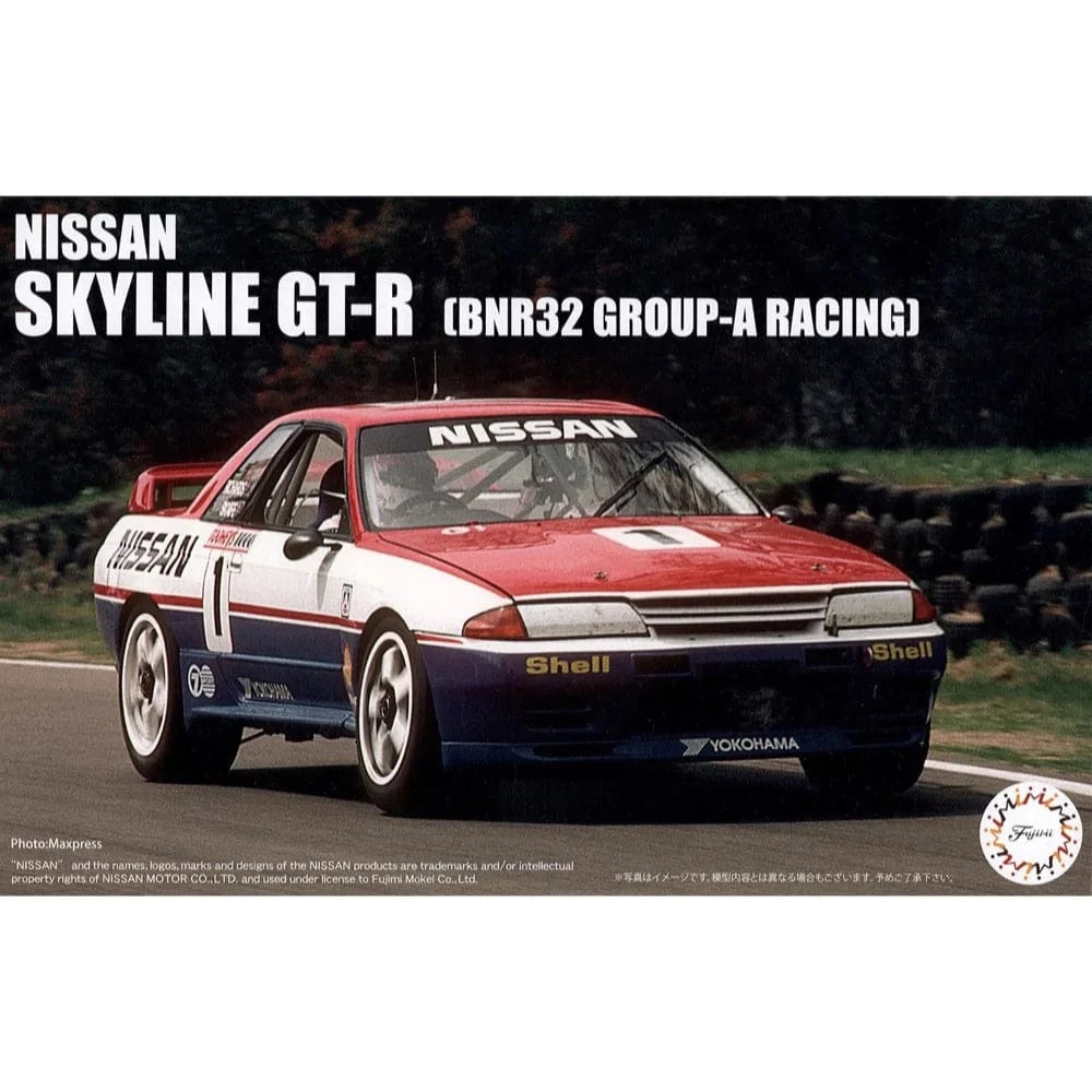 Fujimi 1/24 Nissan Skyline GT-R BNR32 (ID-286) Mark Skaife 1991 Bathurst 1000 Plastic Model Kit - Hobbytech Toys