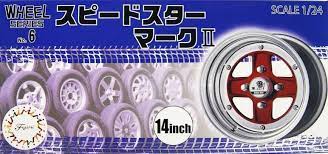 Fujimi 1/24 SSR Mark II 14inch (Wheel-06) Plastic Model Kit - Hobbytech Toys