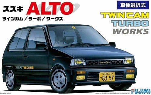 Fujimi 1/24 Suzuki Alto Twincam/Turbo/Altoworks (ID-56) Plastic Model Kit - Hobbytech Toys