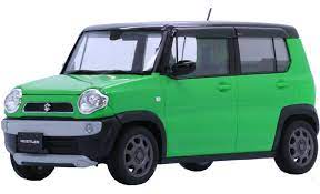 Fujimi 1/24 Suzuki Hustler (G/Positive Green Metallic) (C-NX-11 EX-3) Plastic Model Kit - Hobbytech Toys