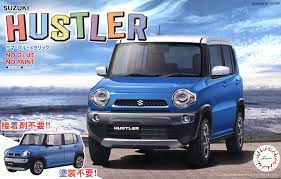 Fujimi 1/24 Suzuki Hustler (Summer Blue Metallic) (C-NX-3) Plastic Model Kit - Hobbytech Toys