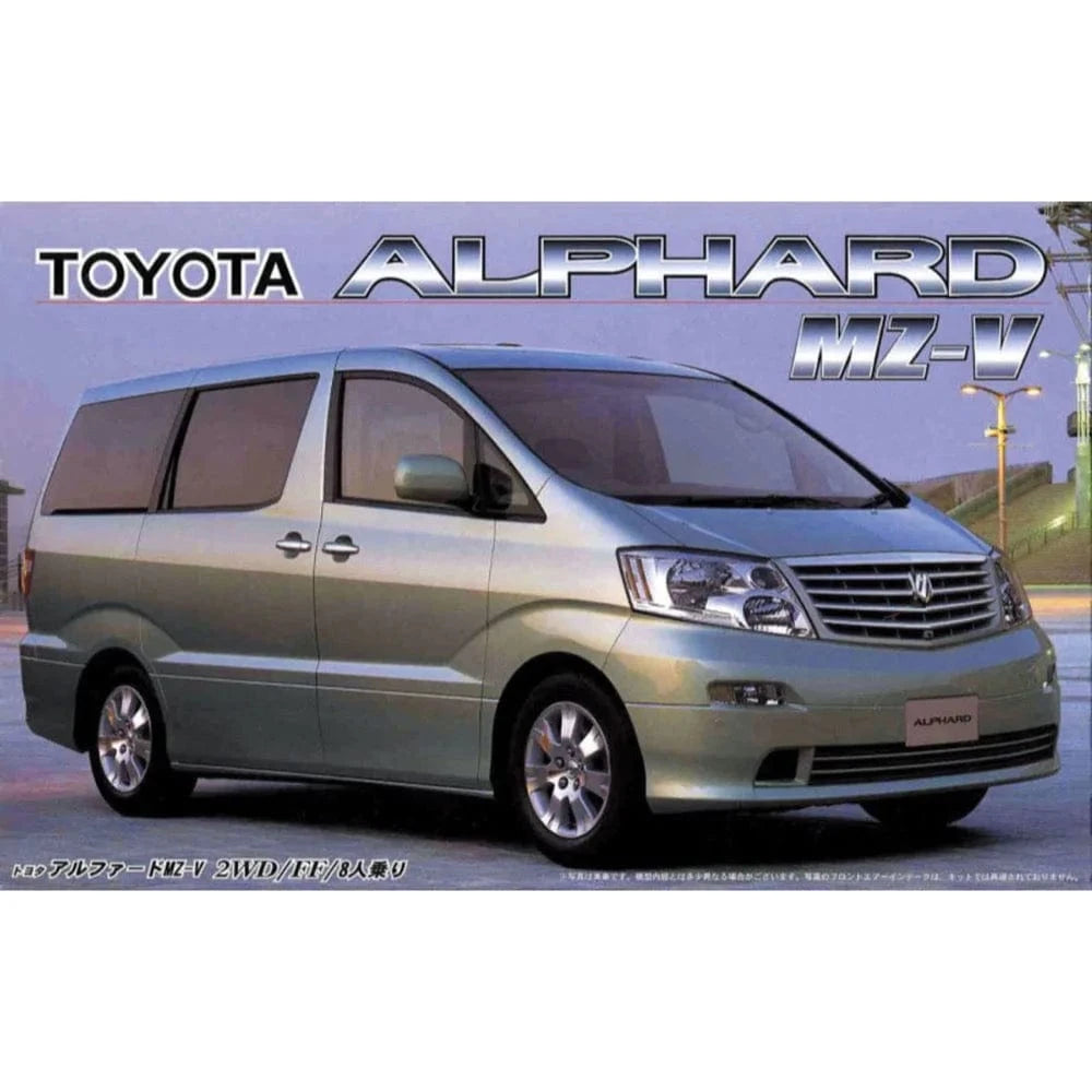 Fujimi 1/24 Toyota Alphard MZ-V FF/2WD 8 persons (ID-69) Plastic Model Kit - Hobbytech Toys