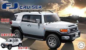 Fujimi 1/24 Toyota FJ Cruiser (White) (C-NX-9) Plastic Model Kit - Hobbytech Toys