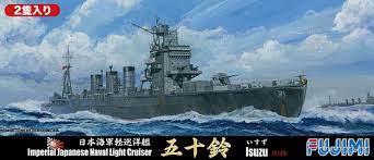 Fujimi 1/700 Japanese light cruiser Isuzu 1944 (TOKU - 58) Plastic Model Kit - Hobbytech Toys